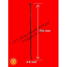 4.8X200 UV Dayanıklı Kablo Bağı